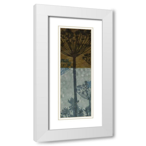 SUMMER BREEZE A White Modern Wood Framed Art Print with Double Matting by Greene, Taylor