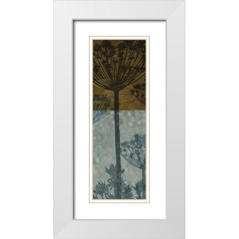 SUMMER BREEZE A White Modern Wood Framed Art Print with Double Matting by Greene, Taylor