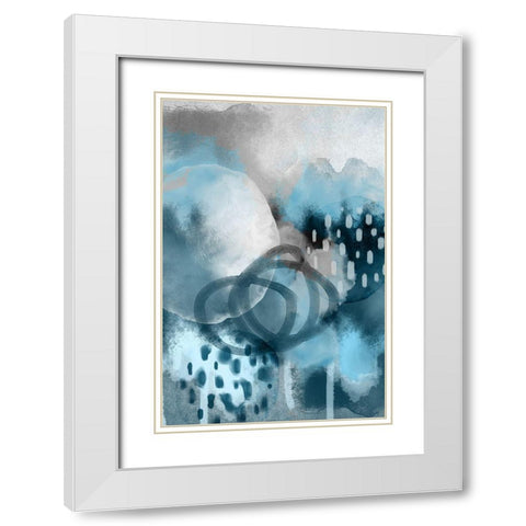 Dream of Childhood White Modern Wood Framed Art Print with Double Matting by Urban Epiphany