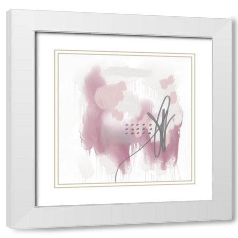Perfect Balance White Modern Wood Framed Art Print with Double Matting by Urban Epiphany