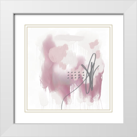 Perfect Balance White Modern Wood Framed Art Print with Double Matting by Urban Epiphany