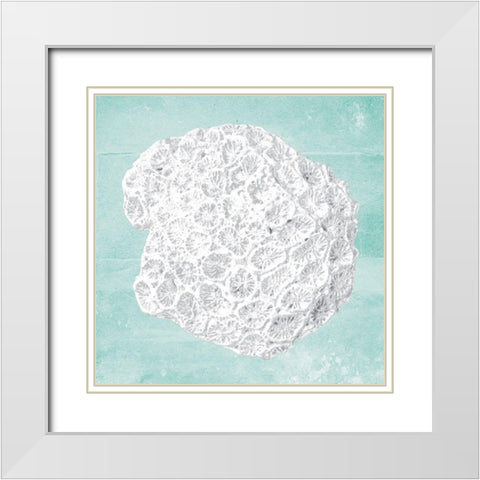 Sand Sea 2 White Modern Wood Framed Art Print with Double Matting by Brown, Victoria