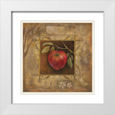 Mela Bella White Modern Wood Framed Art Print with Double Matting by Vollherbst-Lane, Elaine