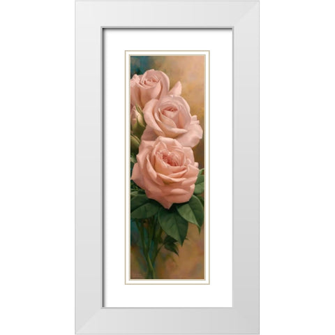 Natures Gift I White Modern Wood Framed Art Print with Double Matting by Levashov, Igor
