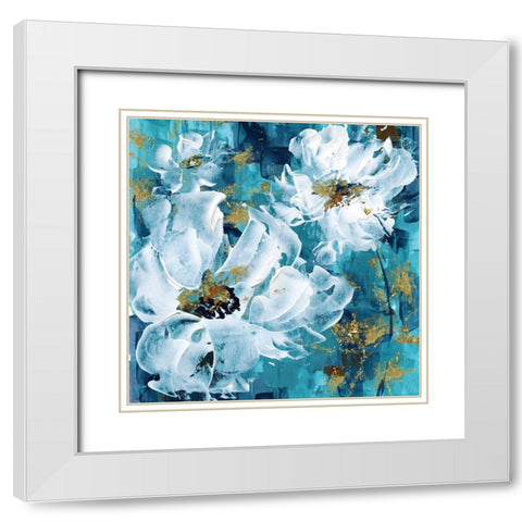 Tango Trio White Modern Wood Framed Art Print with Double Matting by Craven, Katrina