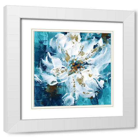 Tango Solo White Modern Wood Framed Art Print with Double Matting by Craven, Katrina