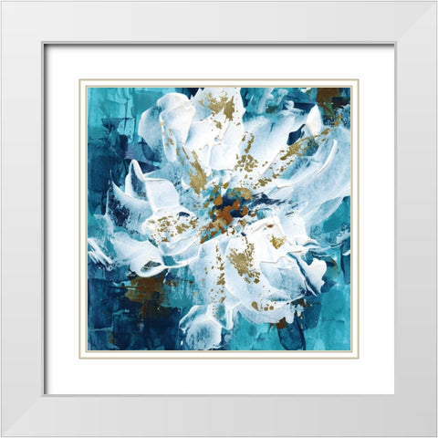 Tango Solo White Modern Wood Framed Art Print with Double Matting by Craven, Katrina