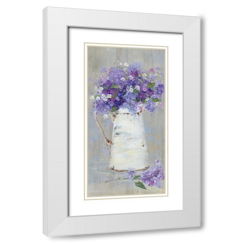 Woodgrain Pitcher White Modern Wood Framed Art Print with Double Matting by Swatland, Sally