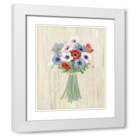 Roadside Picks White Modern Wood Framed Art Print with Double Matting by Swatland, Sally