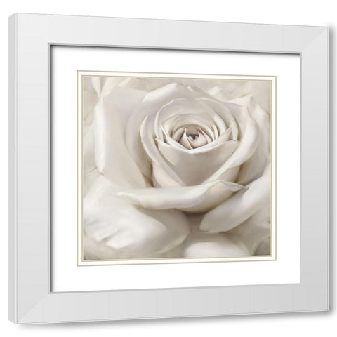 Dreamy II White Modern Wood Framed Art Print with Double Matting by Levashov, Igor