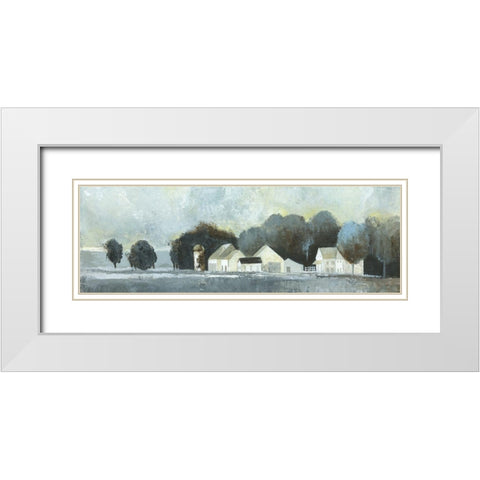 I Call It Home II White Modern Wood Framed Art Print with Double Matting by Tava Studios