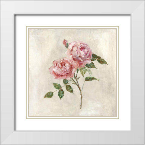 Botanical Beauties I White Modern Wood Framed Art Print with Double Matting by Swatland, Sally