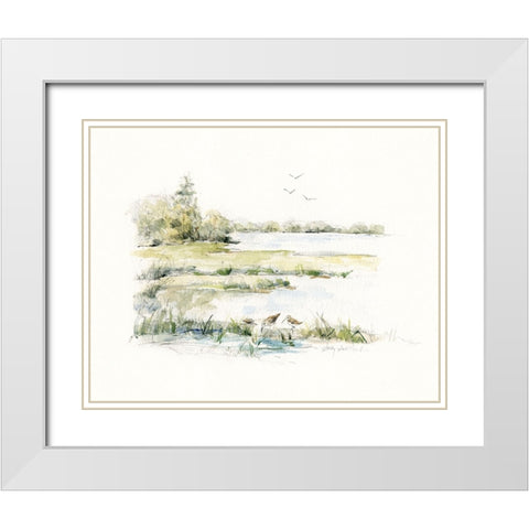 Early Morning I White Modern Wood Framed Art Print with Double Matting by Swatland, Sally