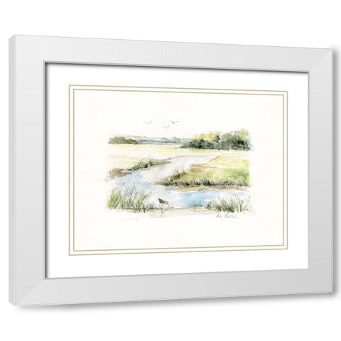 Early Morning II White Modern Wood Framed Art Print with Double Matting by Swatland, Sally