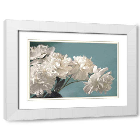 Snow White White Modern Wood Framed Art Print with Double Matting by Frank, Assaf