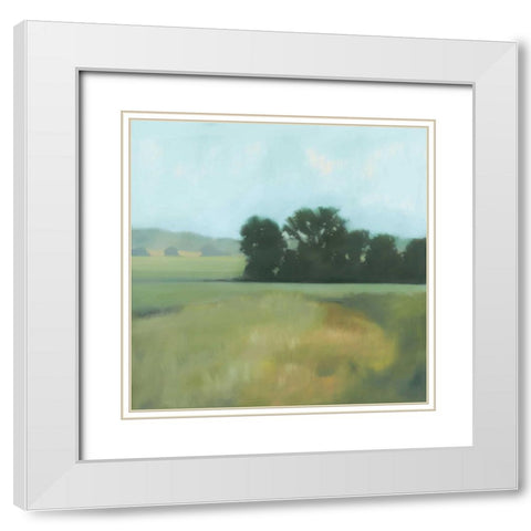 Late Days White Modern Wood Framed Art Print with Double Matting by Lightell, Megan