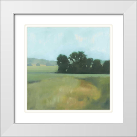 Late Days White Modern Wood Framed Art Print with Double Matting by Lightell, Megan