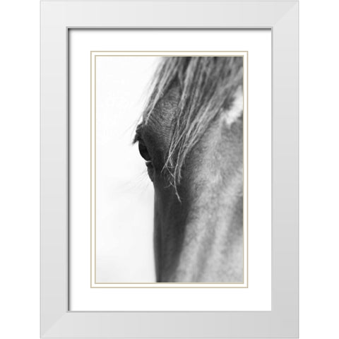 Wild Whispers II White Modern Wood Framed Art Print with Double Matting by Corpeny, Peggy