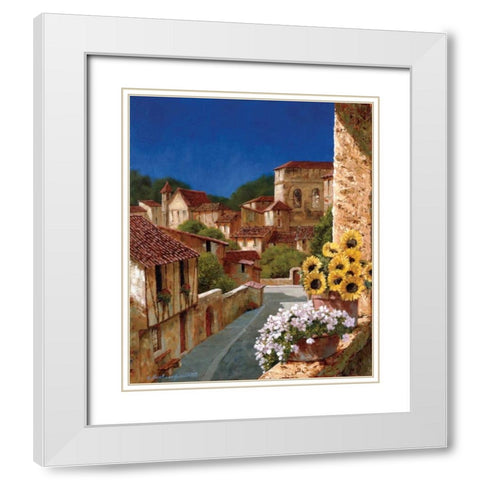 Spring Fever White Modern Wood Framed Art Print with Double Matting by Archambault, Gilles