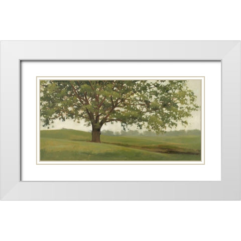 Wisdom Grows White Modern Wood Framed Art Print with Double Matting by Lightell, Megan