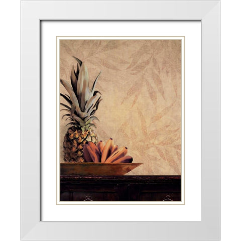 Plantation I White Modern Wood Framed Art Print with Double Matting by Venter, Tandi