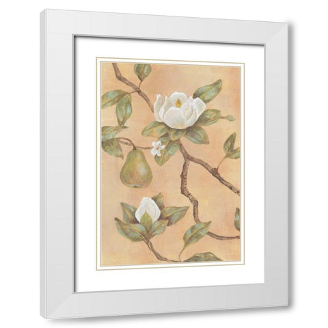 Southern Charm I White Modern Wood Framed Art Print with Double Matting by Nocito, James