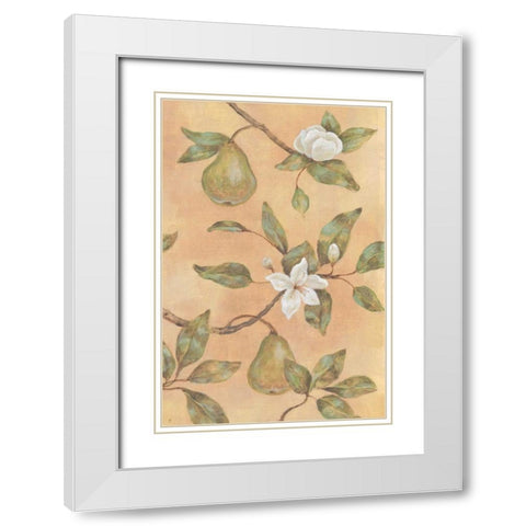 Southern Charm II White Modern Wood Framed Art Print with Double Matting by Nocito, James