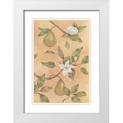 Southern Charm II White Modern Wood Framed Art Print with Double Matting by Nocito, James