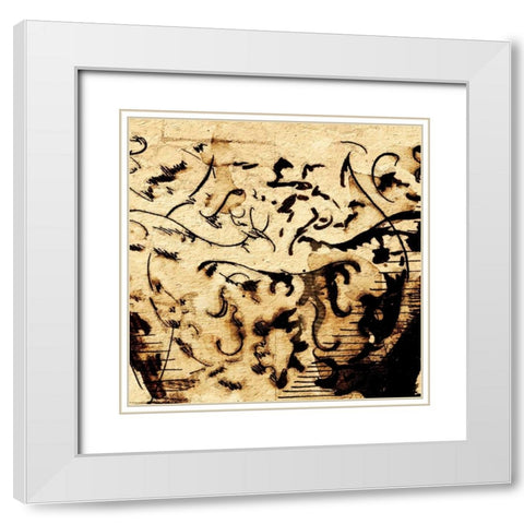 Classical Style-E White Modern Wood Framed Art Print with Double Matting by Panossian, Paul