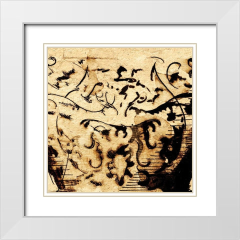Classical Style-E White Modern Wood Framed Art Print with Double Matting by Panossian, Paul