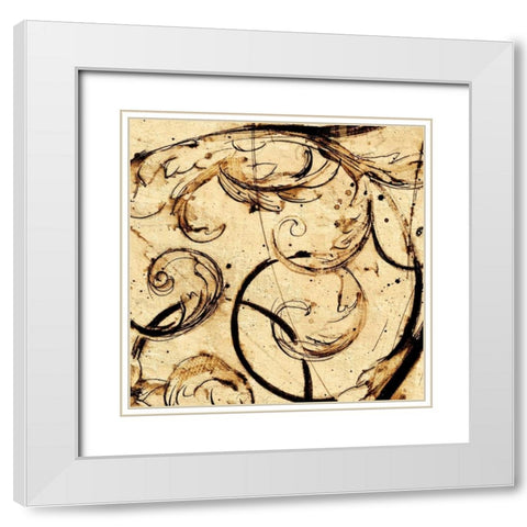 Classical Style-G White Modern Wood Framed Art Print with Double Matting by Panossian, Paul