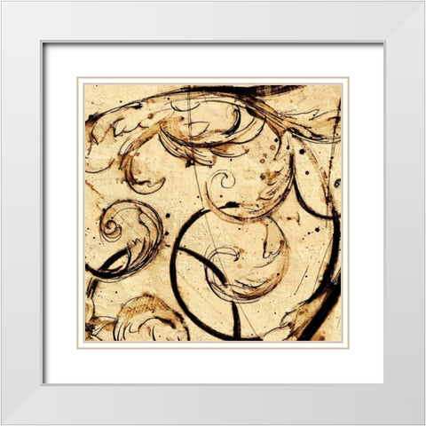Classical Style-G White Modern Wood Framed Art Print with Double Matting by Panossian, Paul