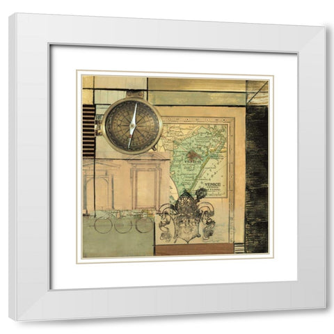 Discovery I White Modern Wood Framed Art Print with Double Matting by Tunick, Connie