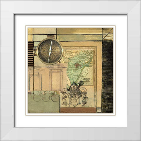 Discovery I White Modern Wood Framed Art Print with Double Matting by Tunick, Connie