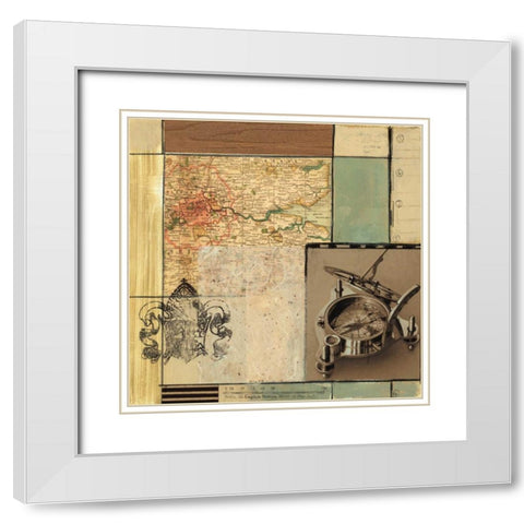 Discovery II White Modern Wood Framed Art Print with Double Matting by Tunick, Connie