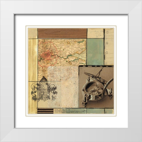 Discovery II White Modern Wood Framed Art Print with Double Matting by Tunick, Connie