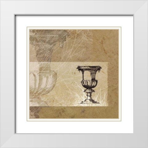 Once Upon A Time I White Modern Wood Framed Art Print with Double Matting by Venter, Marcel