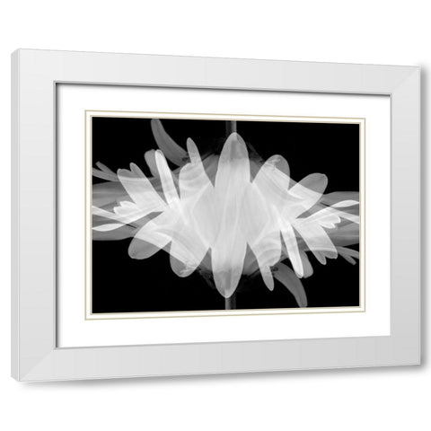 Superimposition White Modern Wood Framed Art Print with Double Matting by Christensen, Jim