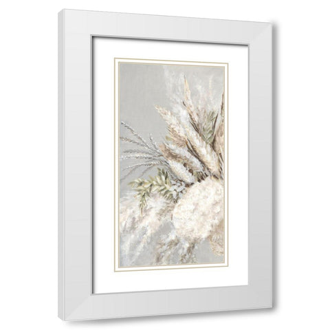 Mayfair I White Modern Wood Framed Art Print with Double Matting by Watts, Eva