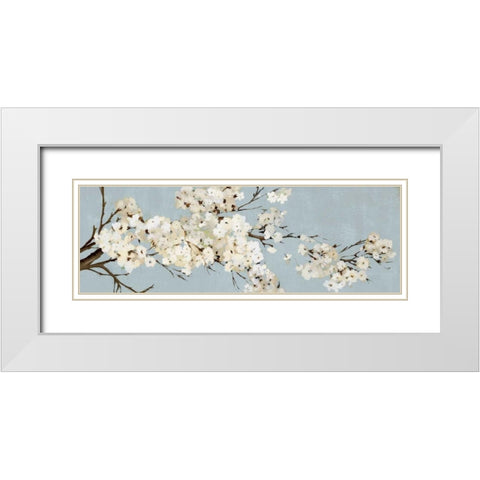 Kimono I White Modern Wood Framed Art Print with Double Matting by Jensen, Asia