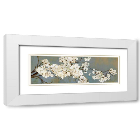 Kimono I White Modern Wood Framed Art Print with Double Matting by Jensen, Asia