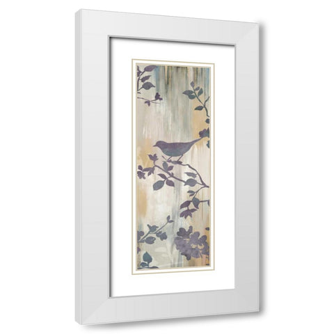 In the Mist I - Mini White Modern Wood Framed Art Print with Double Matting by Jensen, Asia