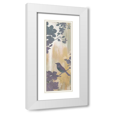 In the Mist II - Mini White Modern Wood Framed Art Print with Double Matting by Jensen, Asia