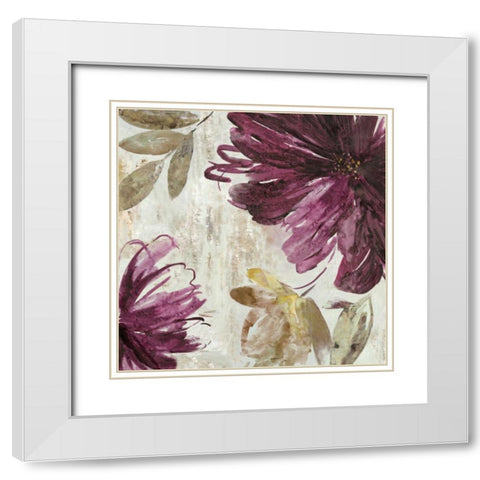 Fontana I White Modern Wood Framed Art Print with Double Matting by Jensen, Asia