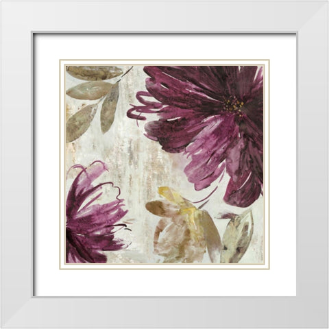 Fontana I White Modern Wood Framed Art Print with Double Matting by Jensen, Asia