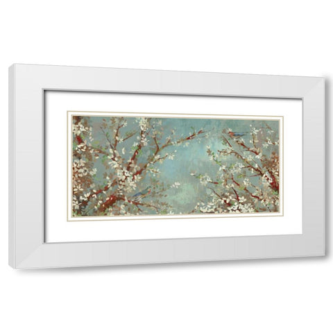 Follow Me White Modern Wood Framed Art Print with Double Matting by Jensen, Asia