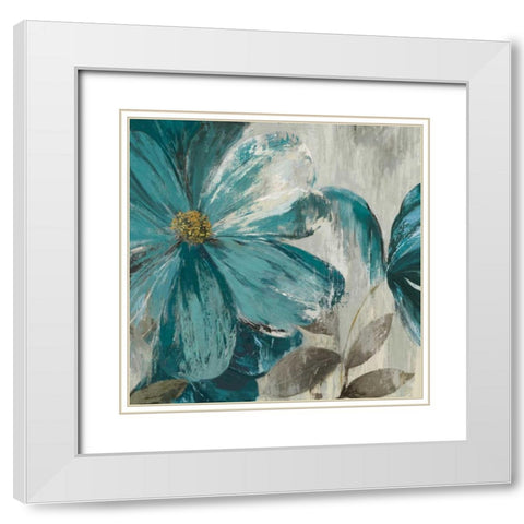 Gisel I White Modern Wood Framed Art Print with Double Matting by Jensen, Asia