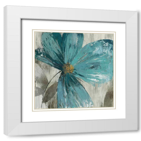 Gisel II White Modern Wood Framed Art Print with Double Matting by Jensen, Asia