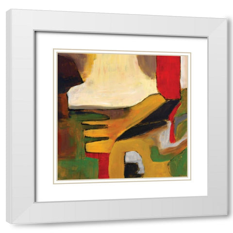 Urban Greys I White Modern Wood Framed Art Print with Double Matting by Pulliam, Mark