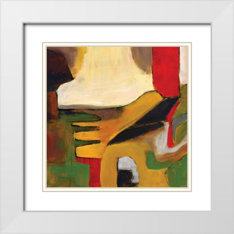 Urban Greys I White Modern Wood Framed Art Print with Double Matting by Pulliam, Mark